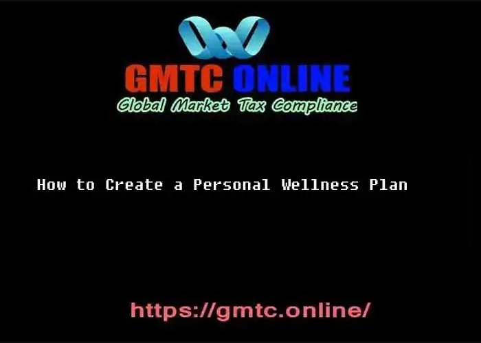 How to Create a Personal Wellness Plan