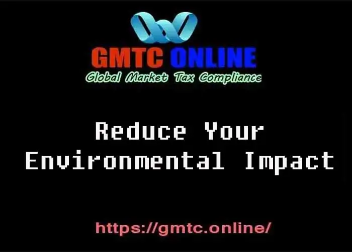 Reduce Your Environmental Impact